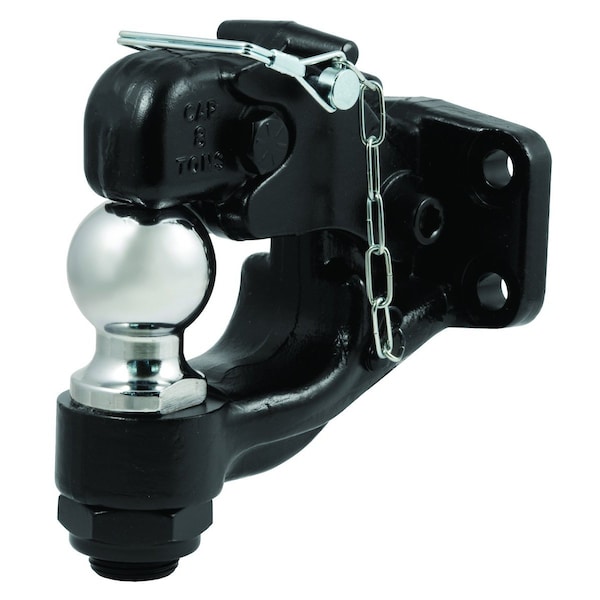 Pintle Combination and Ball, 2 8.2" x8" x4.9"